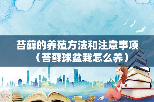 苔藓的养殖方法和注意事项（苔藓球盆栽怎么养）