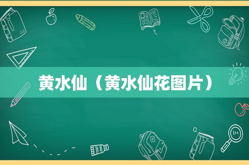 黄水仙（黄水仙花图片）