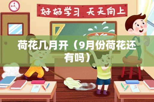 荷花几月开（9月份荷花还有吗）