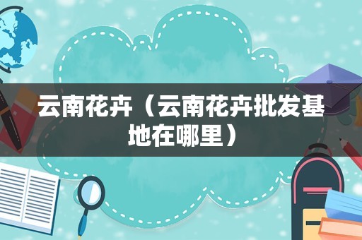 云南花卉（云南花卉批发基地在哪里）