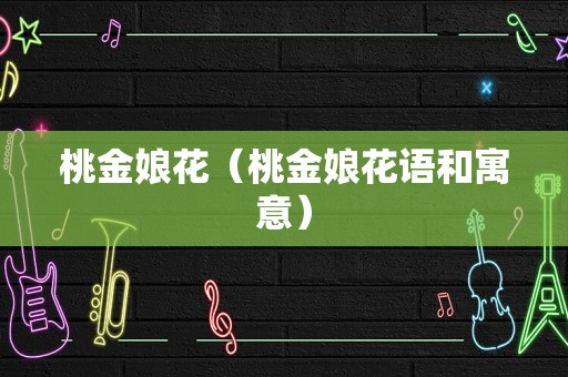 桃金娘花（桃金娘花语和寓意）