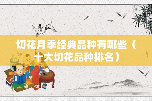 切花月季经典品种有哪些（十大切花品种排名）