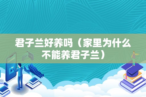 君子兰好养吗（家里为什么不能养君子兰）
