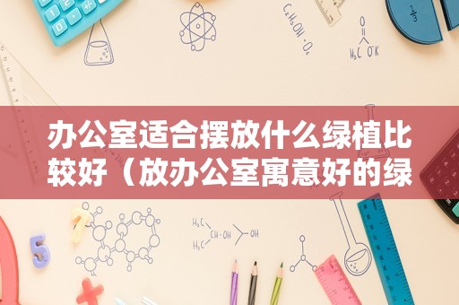 办公室适合摆放什么绿植比较好（放办公室寓意好的绿色植物）