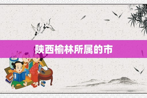 陕西榆林所属的市