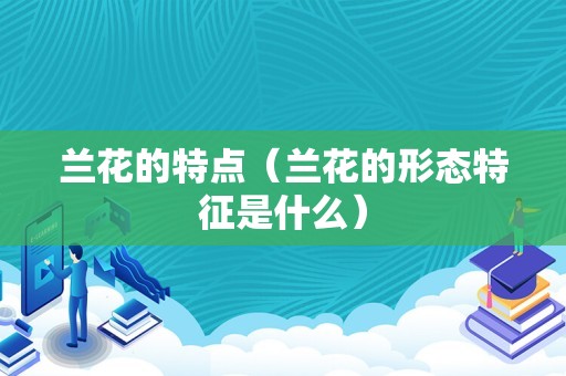兰花的特点（兰花的形态特征是什么）