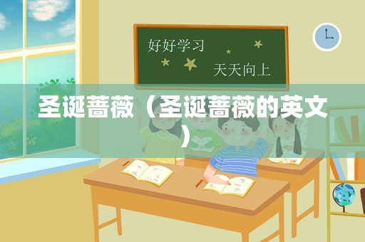 圣诞蔷薇（圣诞蔷薇的英文）